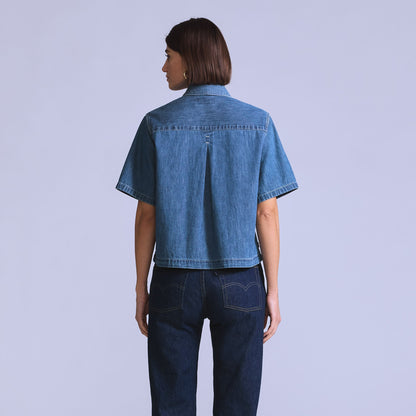Levi's® Blue Tab™ Women's Short-Sleeve Caf Top