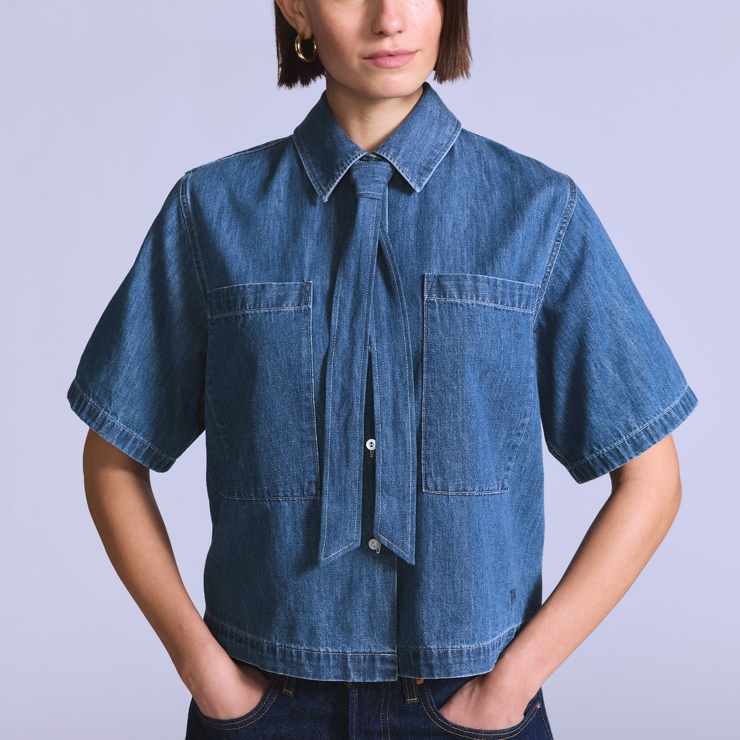 Levi's® Blue Tab™ Women's Short-Sleeve Caf Top
