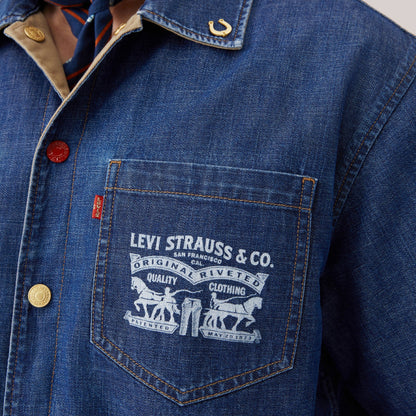 Levi's® Lunar New Year Men's Reversible Short-Sleeve Shirt Jacket