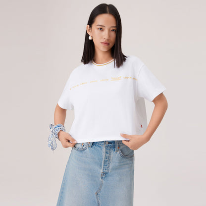 Levi's® Lunar New Year Women's Short-Sleeve Cropped Tee