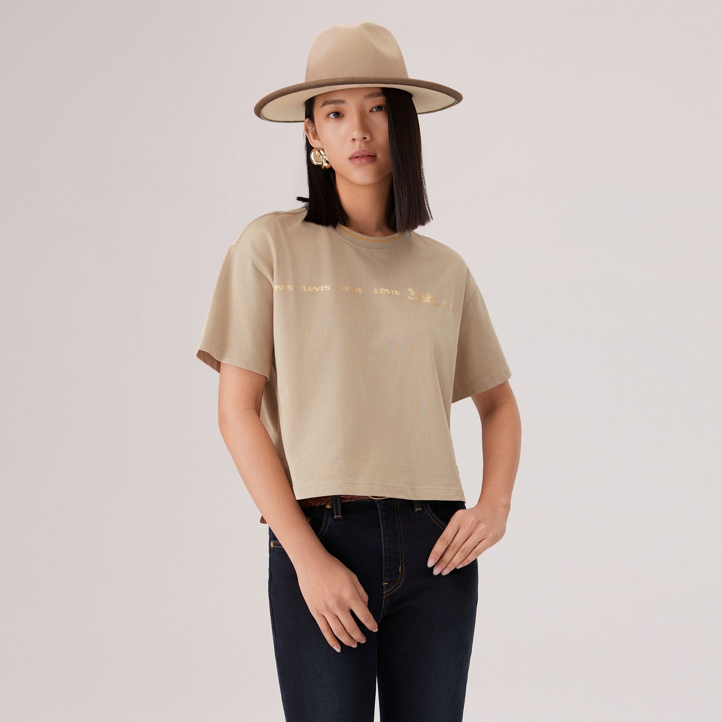 Levi's® Lunar New Year Women's Short-Sleeve Cropped Tee