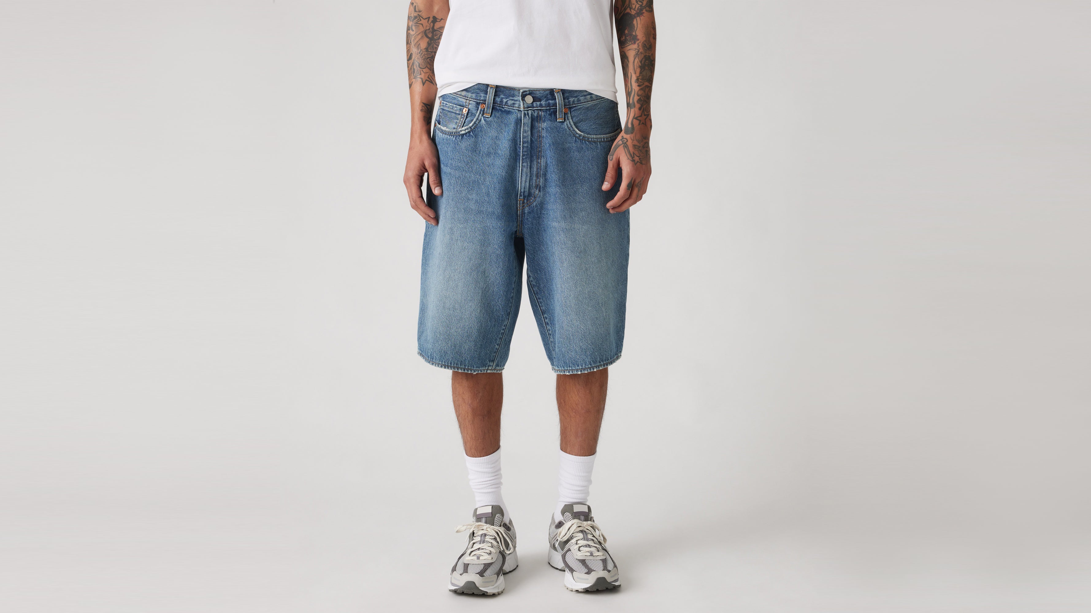 Levi's® Men's 478 Baggy Shorts - Medium Indigo | Levi's SG