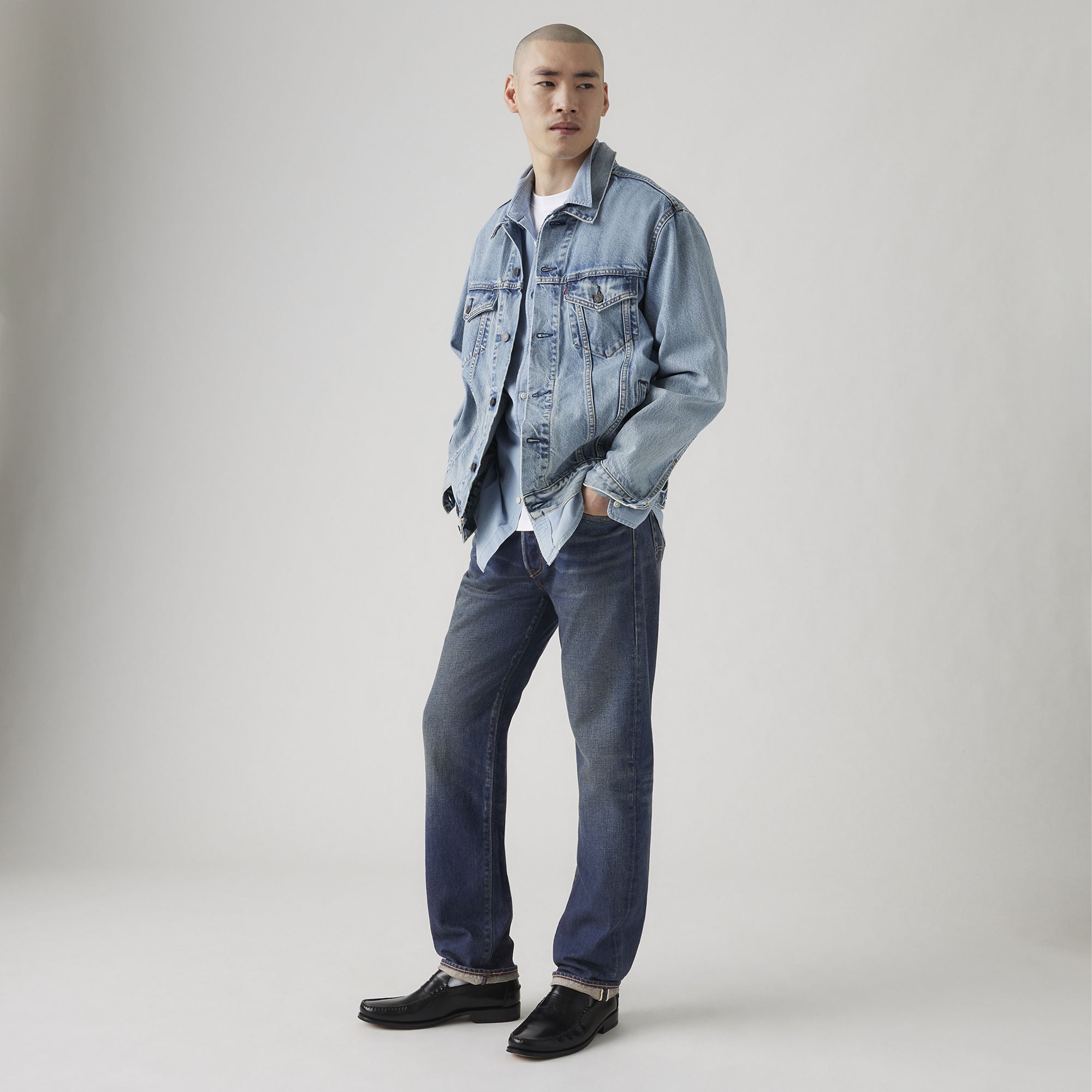 LEVI’S / 66 single selvedge denim pants Levi's® Men's 501® Original Selvedge Jeans - Dark Indigo | Levi's SG
