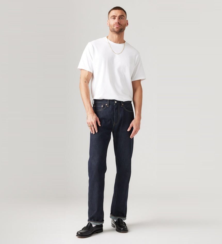Levi's® Men's 505™ Regular Selvedge Jeans Midnight Selvedge