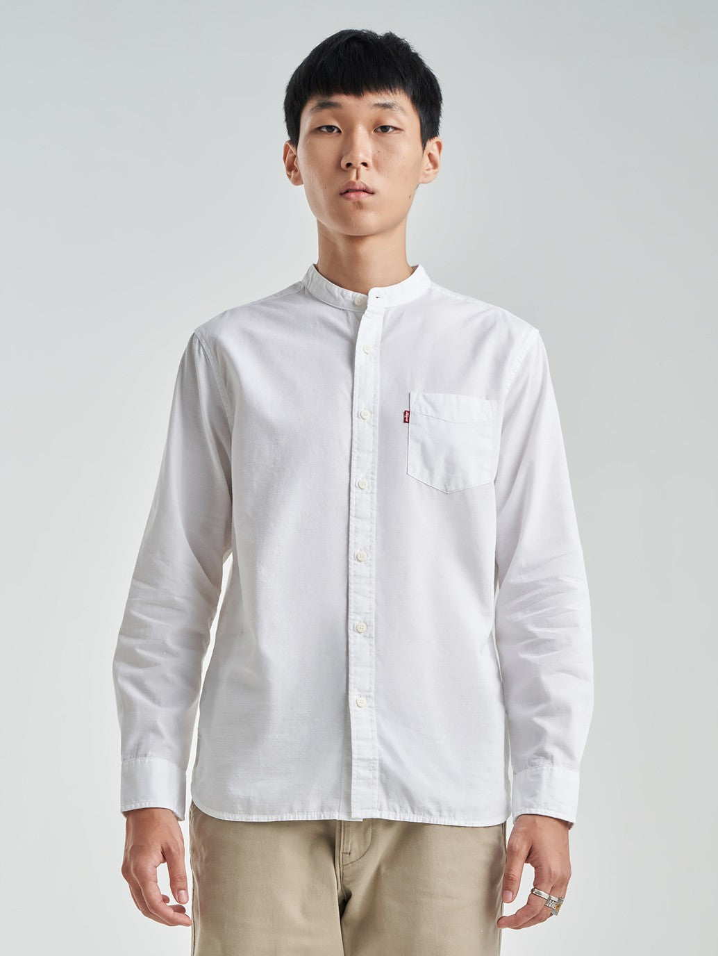 Levi's® Men's Banded Collar 1 Pocket Shirt
