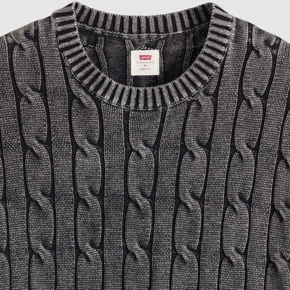 Levi's® Men's Carmel Cable Crew Sweater