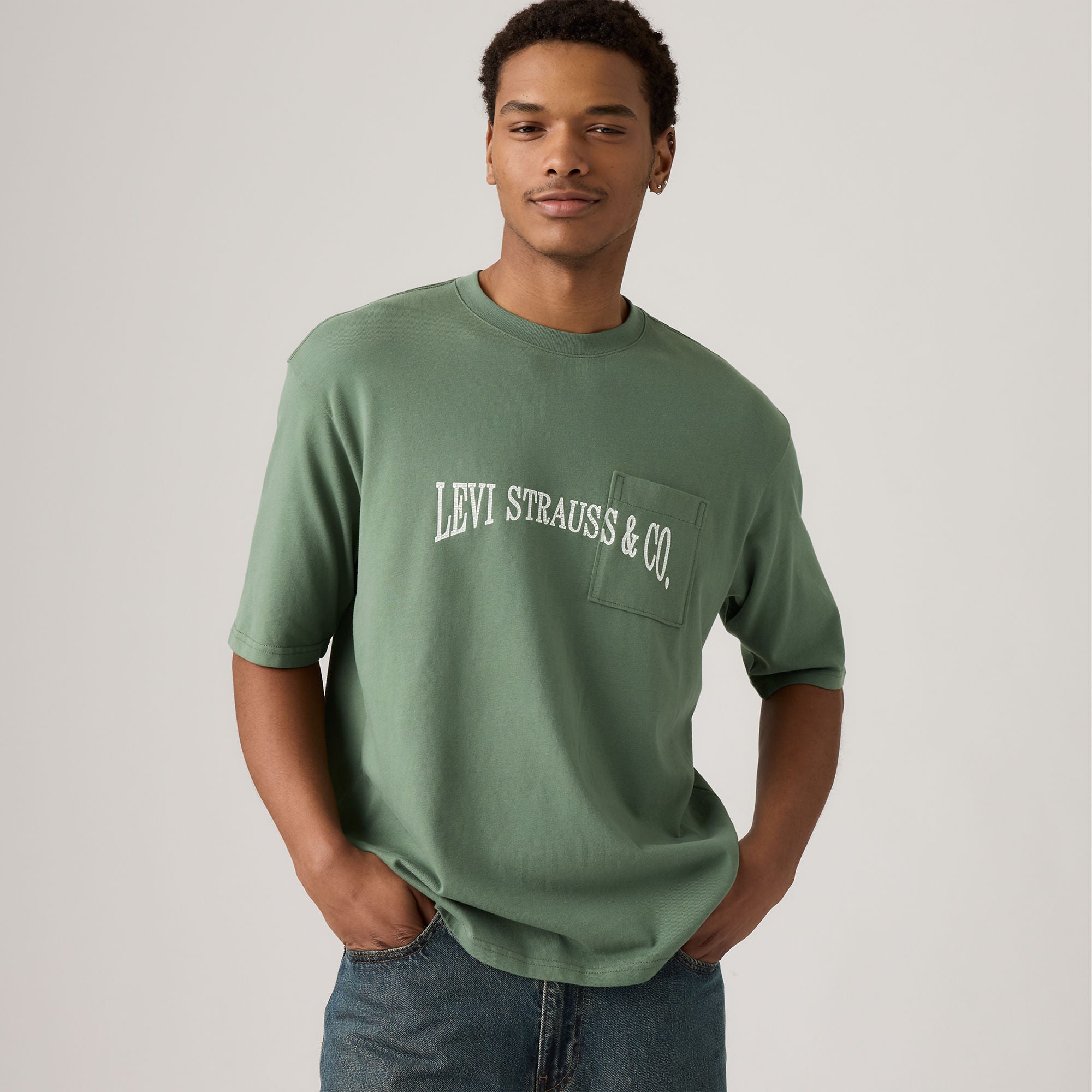 【新品未使用】LOHEN ローヘンHALF SLEEVE T-SHIRT LOHEN HALF SLEEVE T-SHIRT ホワイト