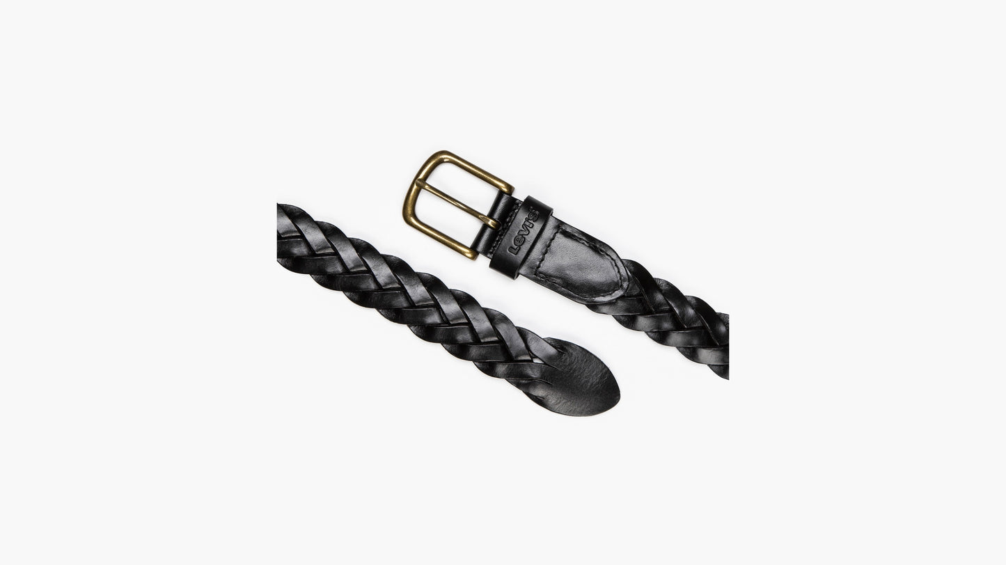 Levi's® Men's Leather Braid Belt