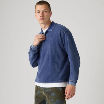 Levi's® Men's Long-Sleeve Finn Boxy Polo