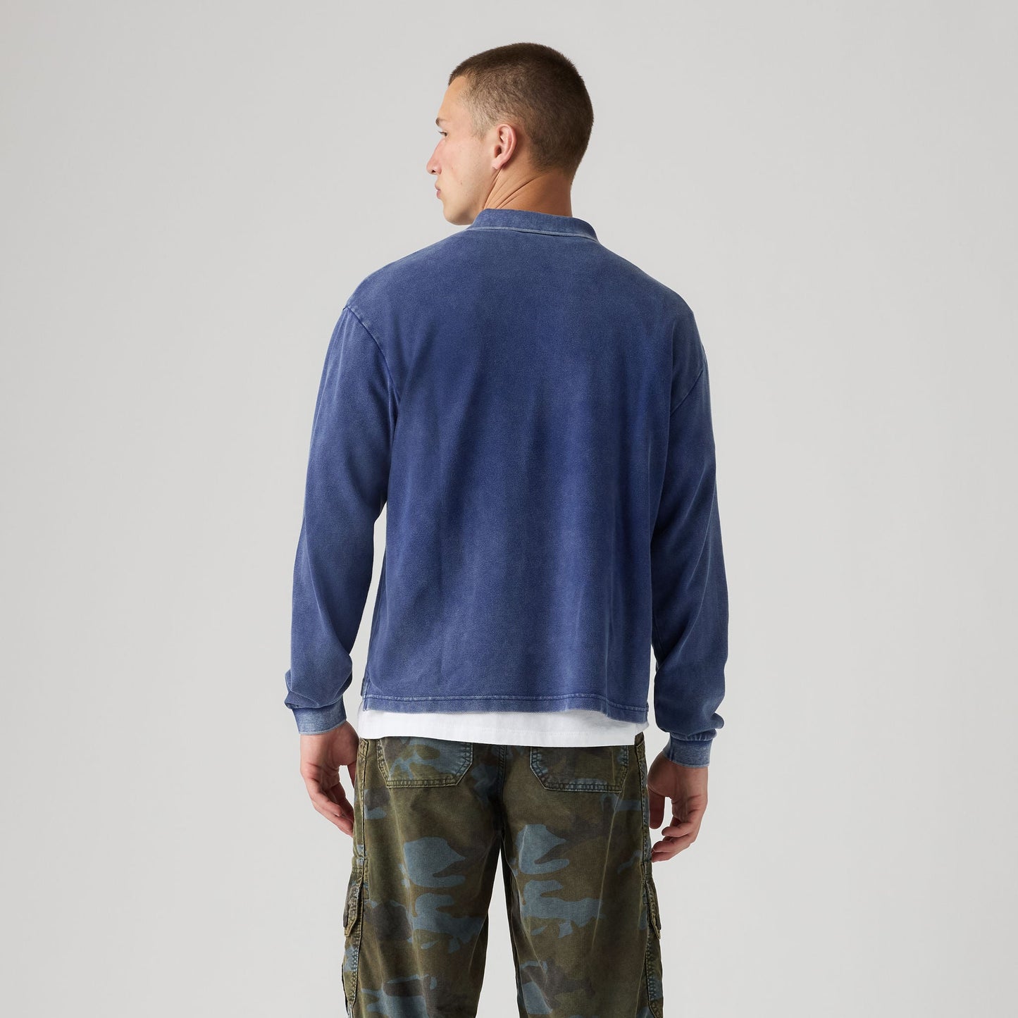 Levi's® Men's Long-Sleeve Finn Boxy Polo