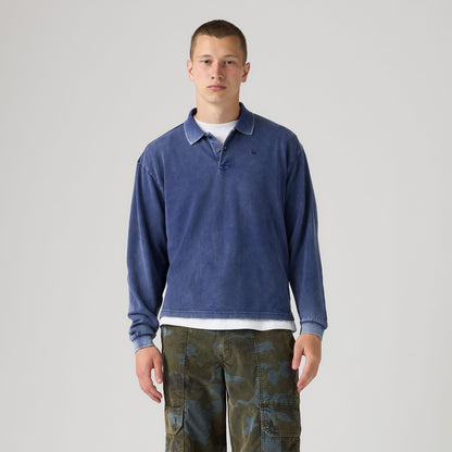 Levi's® Men's Long-Sleeve Finn Boxy Polo