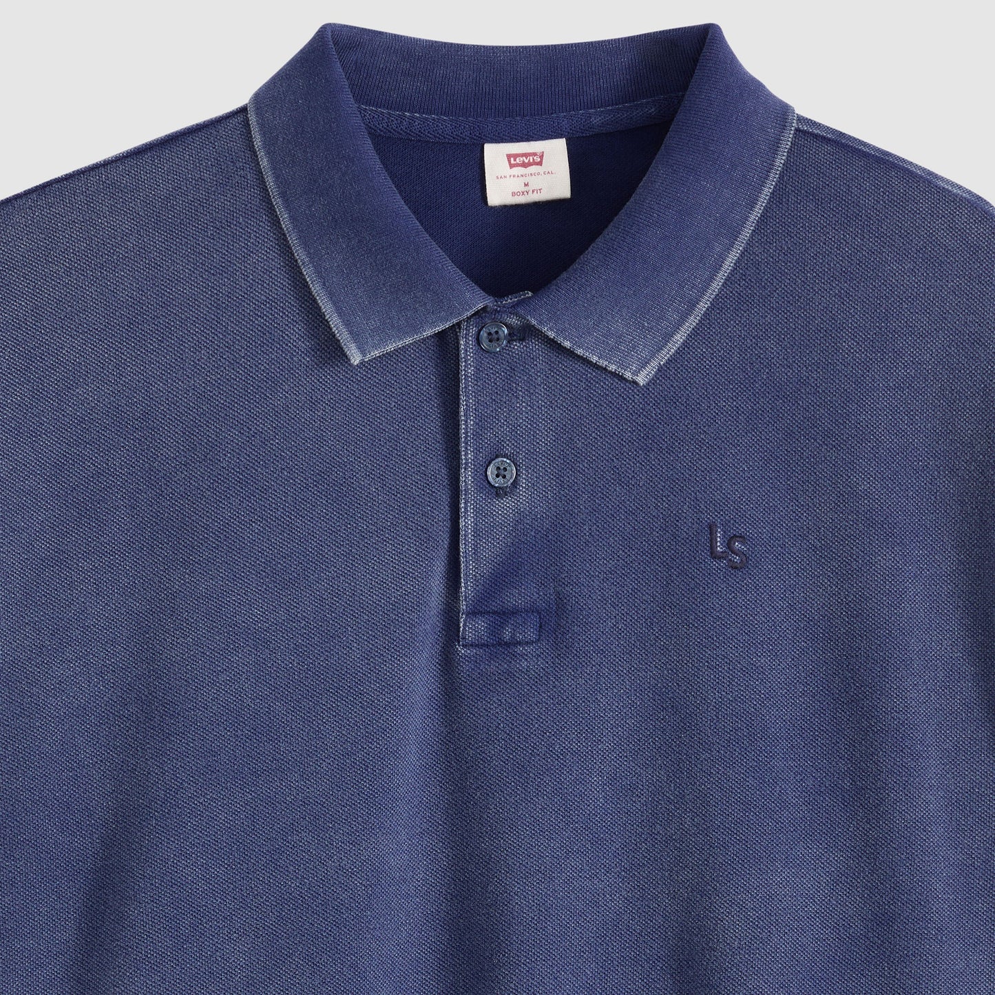 Levi's® Men's Long-Sleeve Finn Boxy Polo