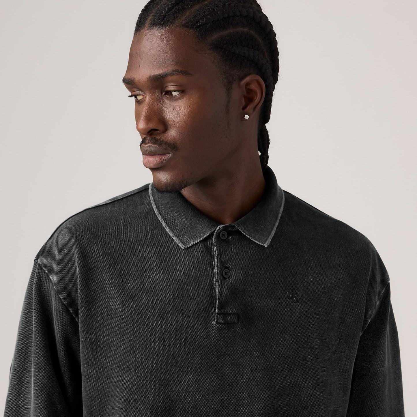 Levi's® Men's Long-Sleeve Finn Boxy Polo