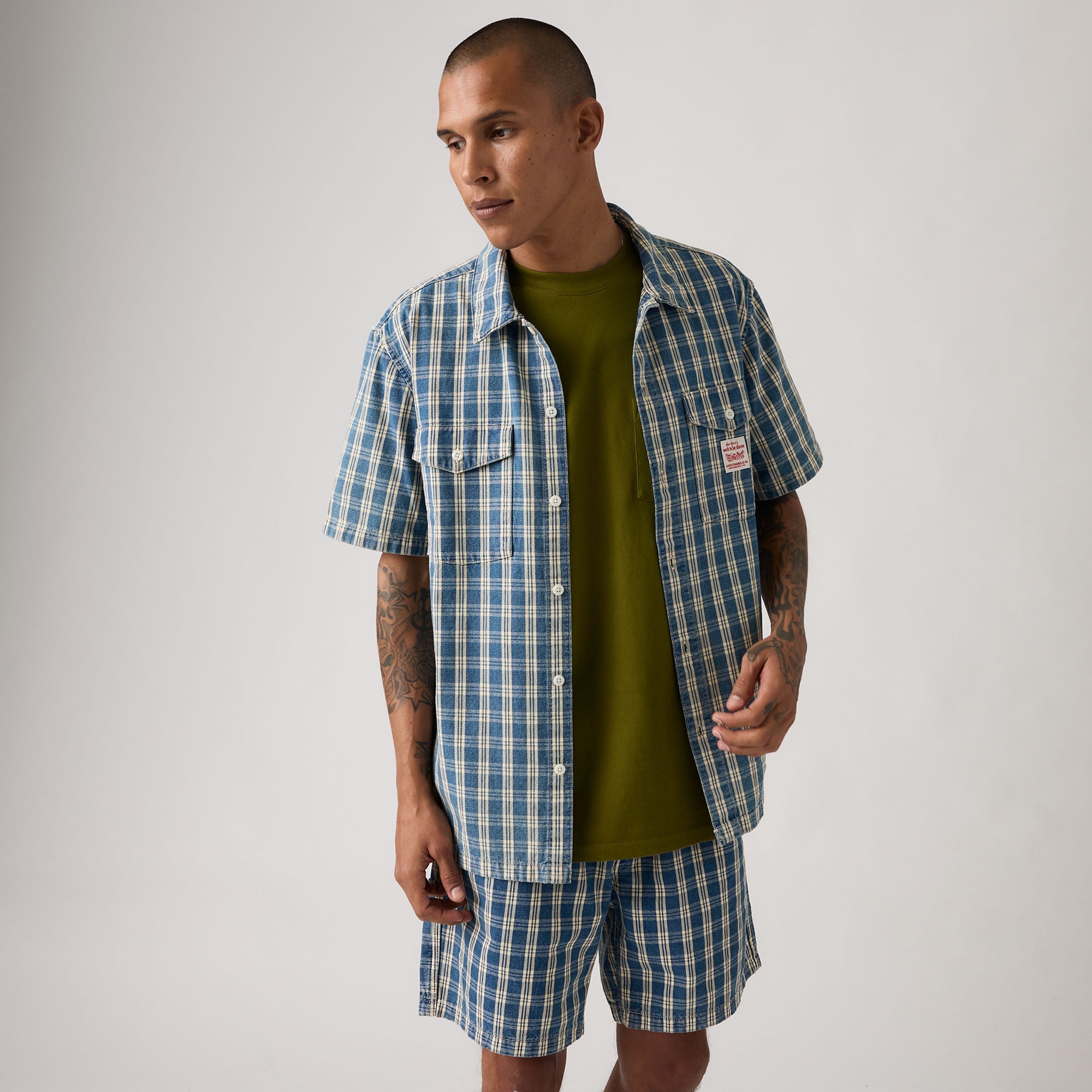 Levi's® Men's Long-Sleeve Worker Shirt - Multicolor | Levi's SG