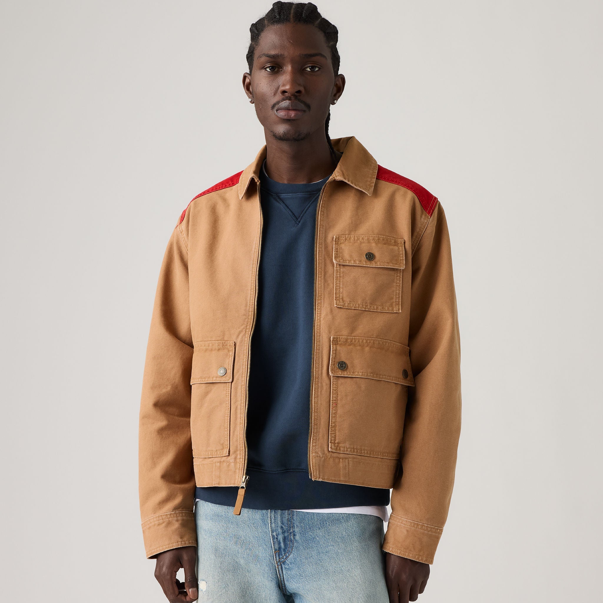 Levi's® Men's Newell Utility Jacket - Brown | Levi's SG