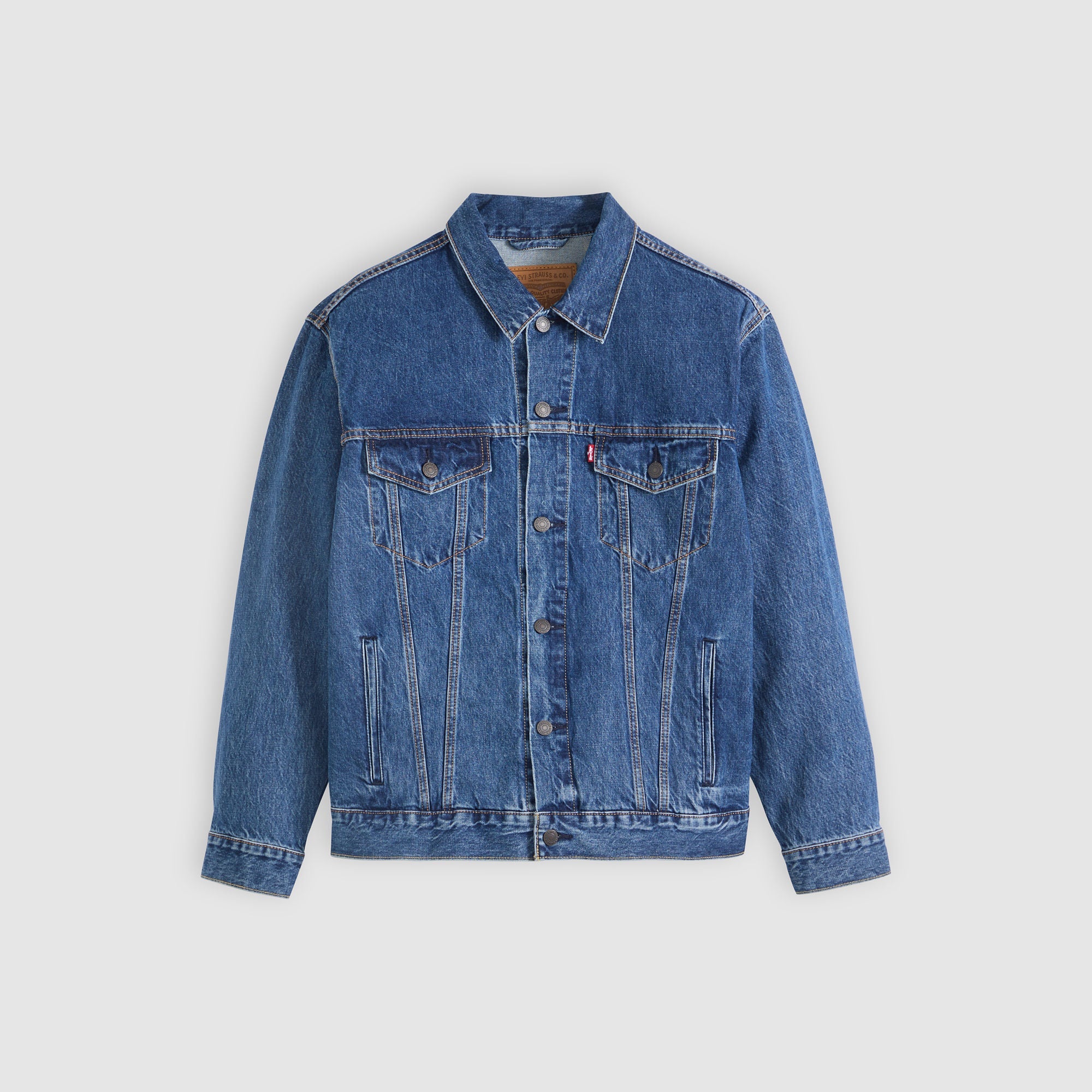 Levi's® Men's Relaxed Type 3 Trucker Jacket - Dark Indigo | Levi's SG