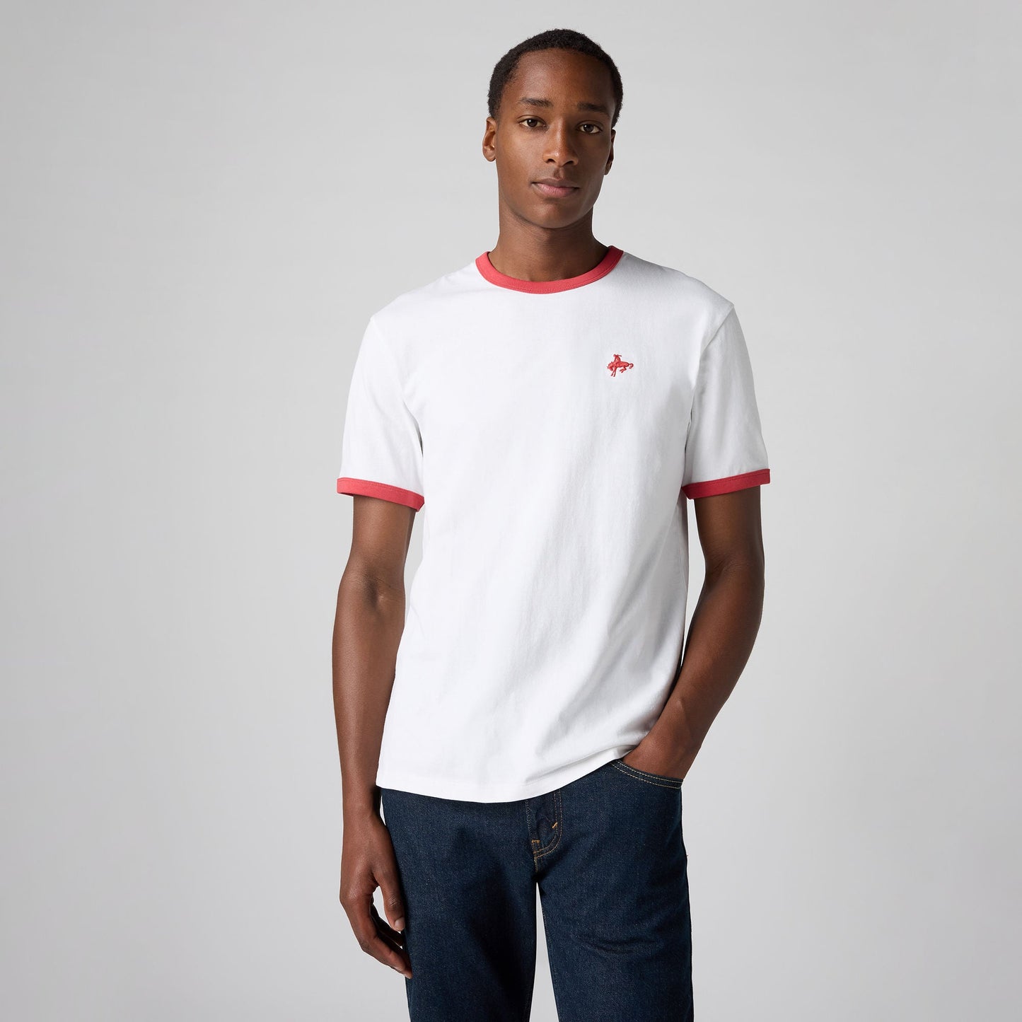 Levi's® Men's Retro Embroidered Ringer Tee