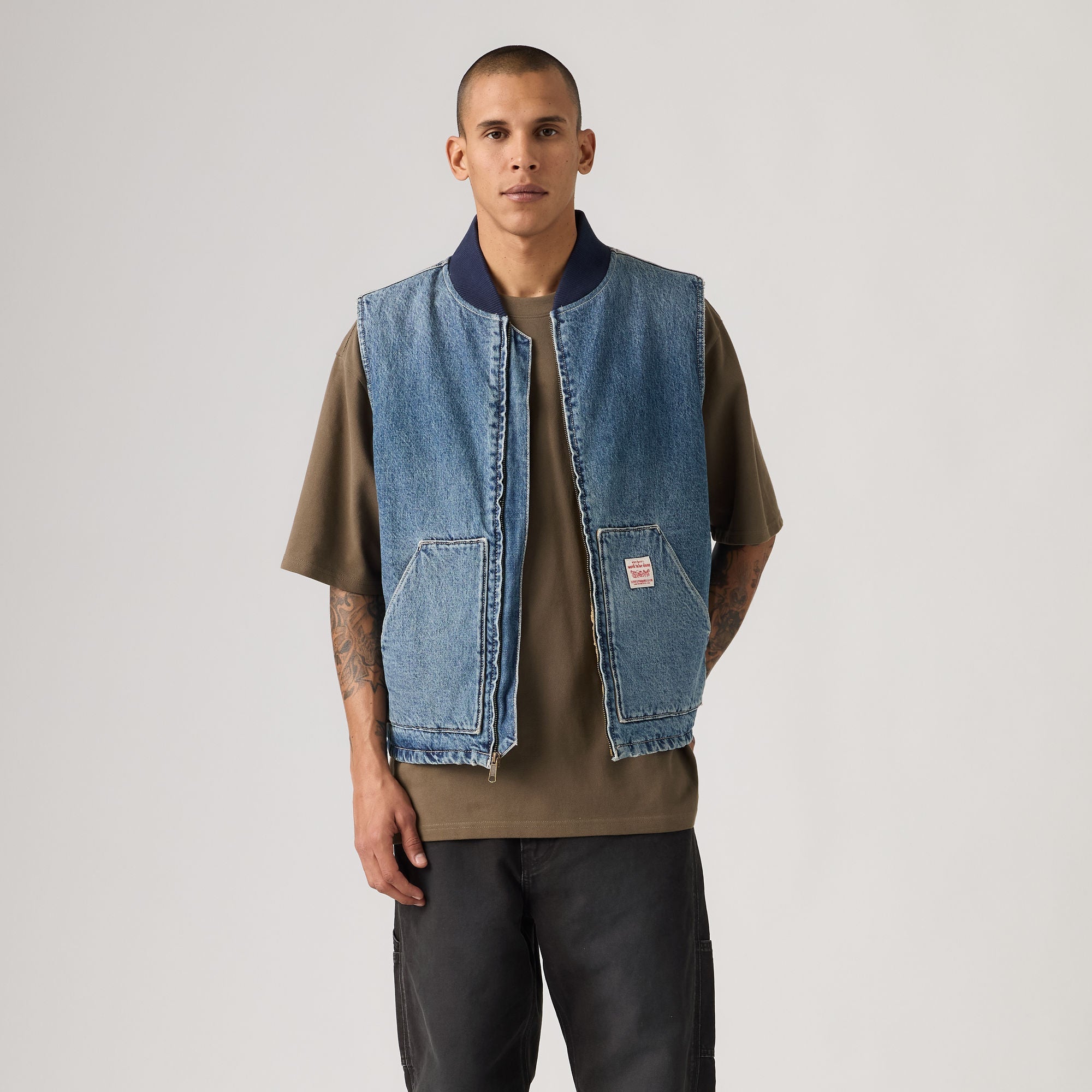 Levi's® Men's Sansome Vest - Neutral | Levi's SG