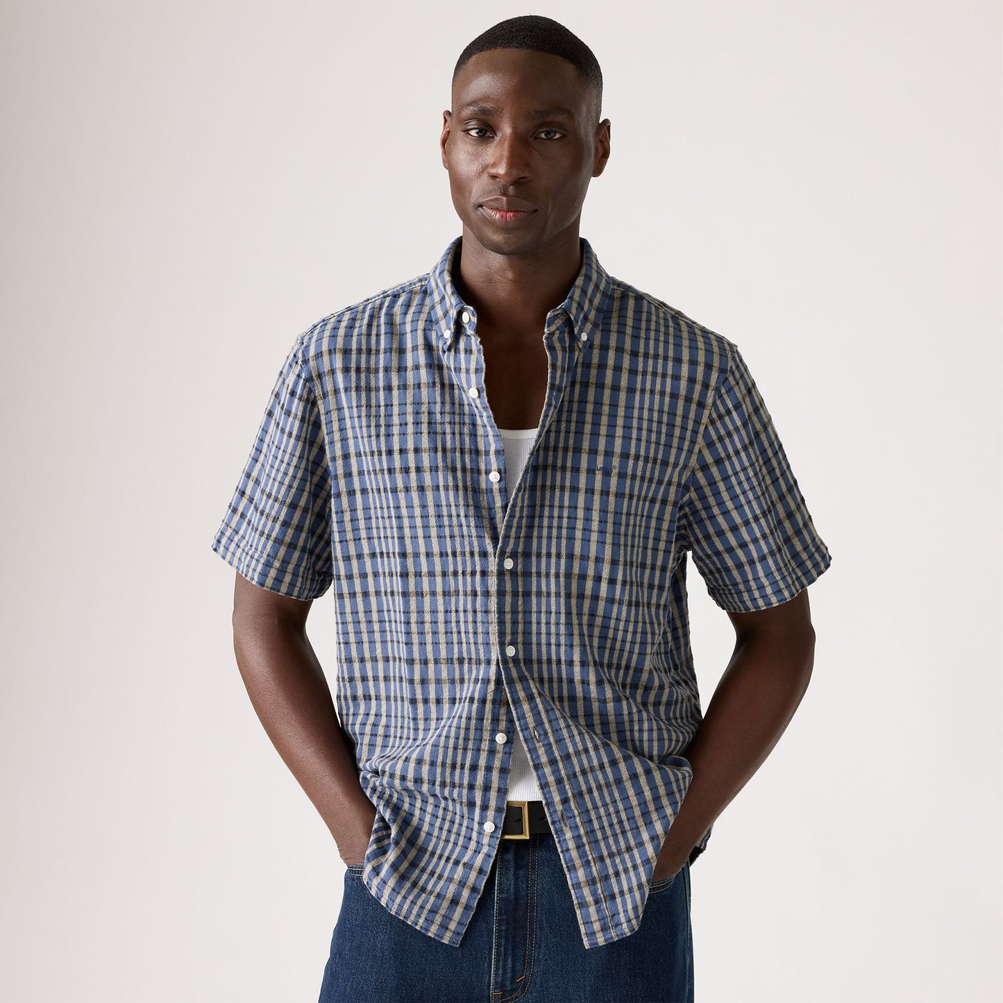 Levi's® Men's Short-Sleeve Authentic Button-Down Shirt