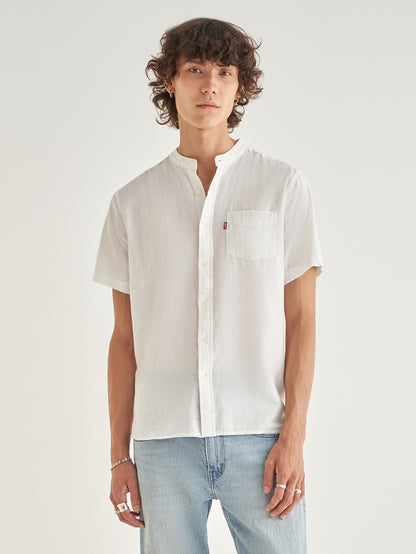 Levi's® Men's Short-Sleeve Banded Collar Shirt