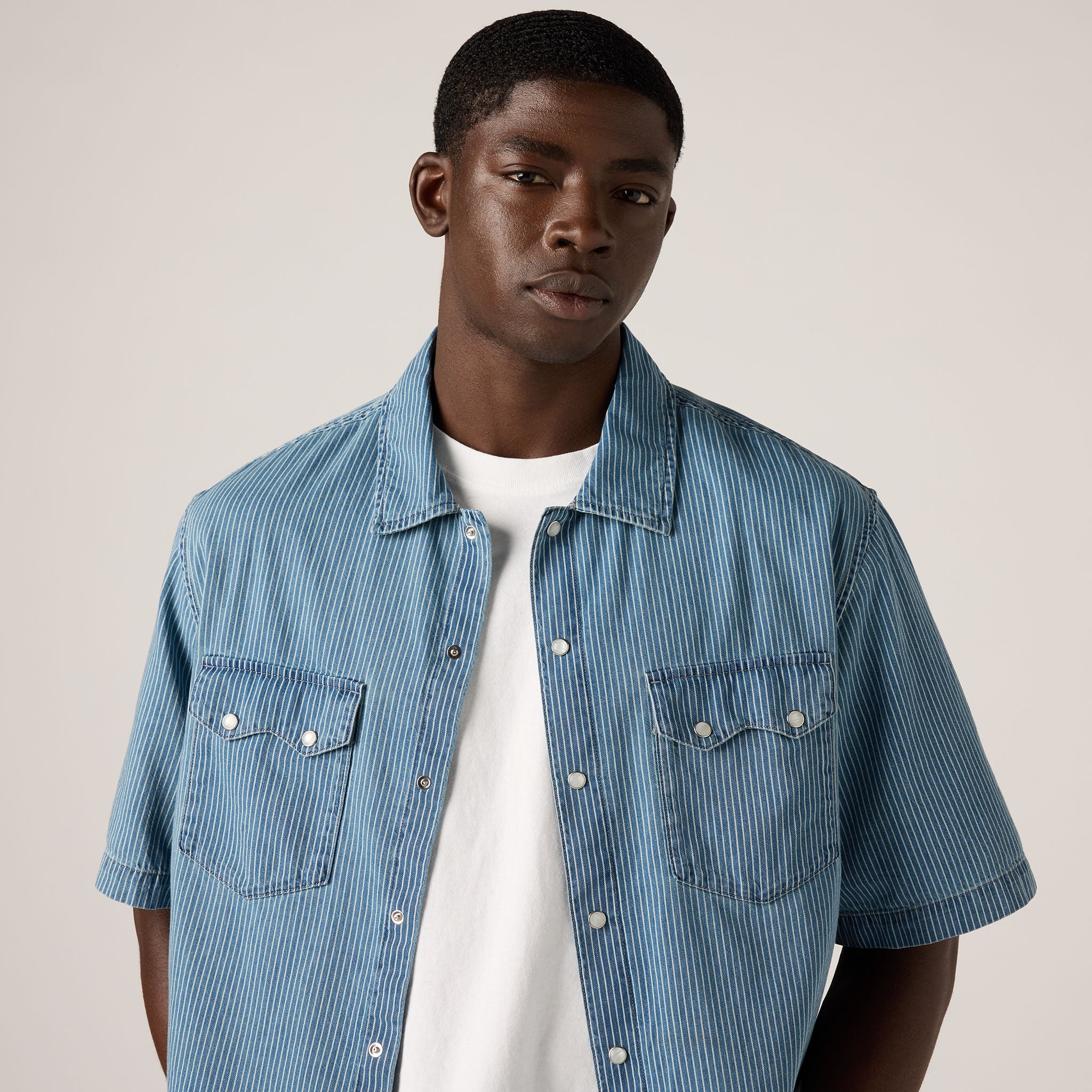 Levi's® Men's Short-Sleeve Boxy Western Shirt - Multicolor | Levi's SG