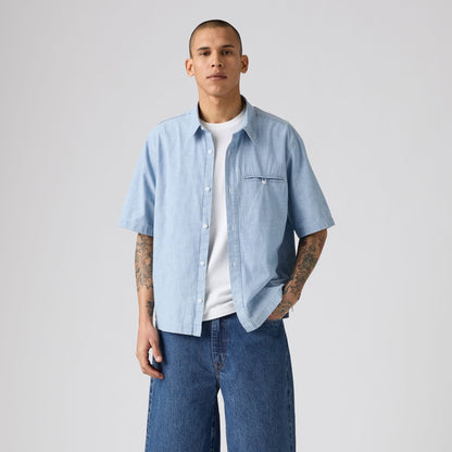 Levi's® Men's Short-Sleeve Zandt Cropped Shirt