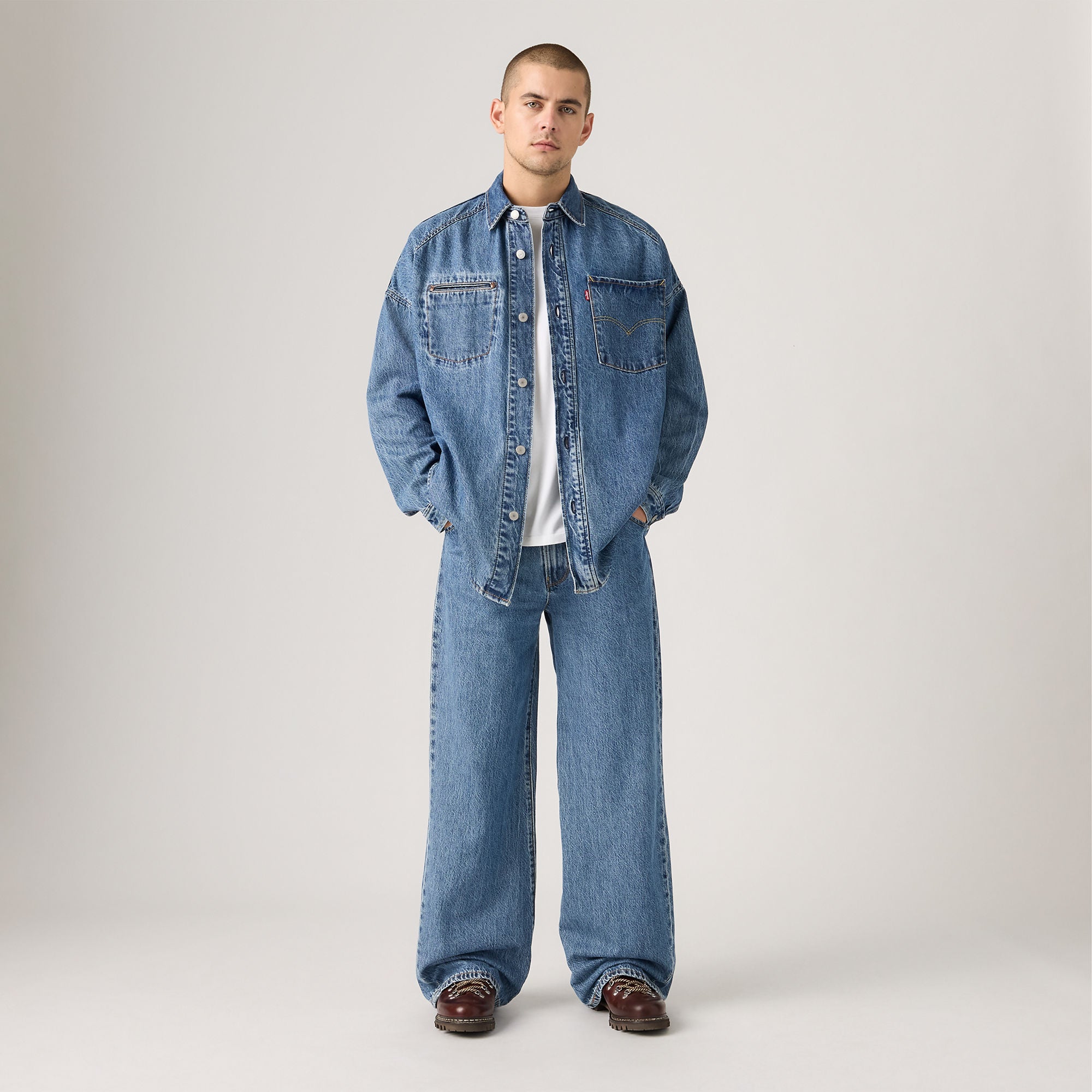 WYWY・オ400 Levi's® Men's Twisted Baggy Wide Jeans - Lets Do The Twist | Levi's SG