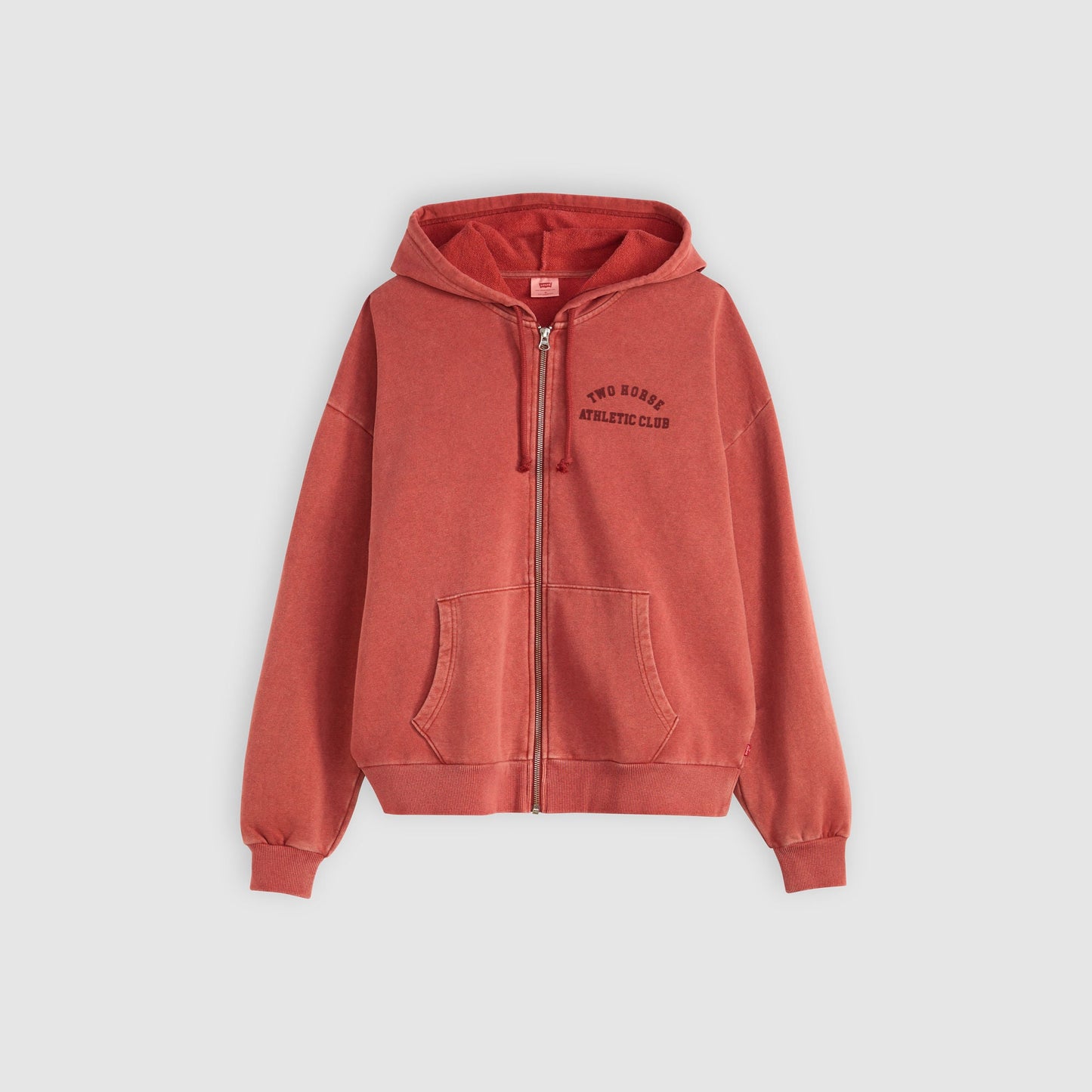 Levi's® Men's Two Horse Cropped Zip-Up Sweatshirt