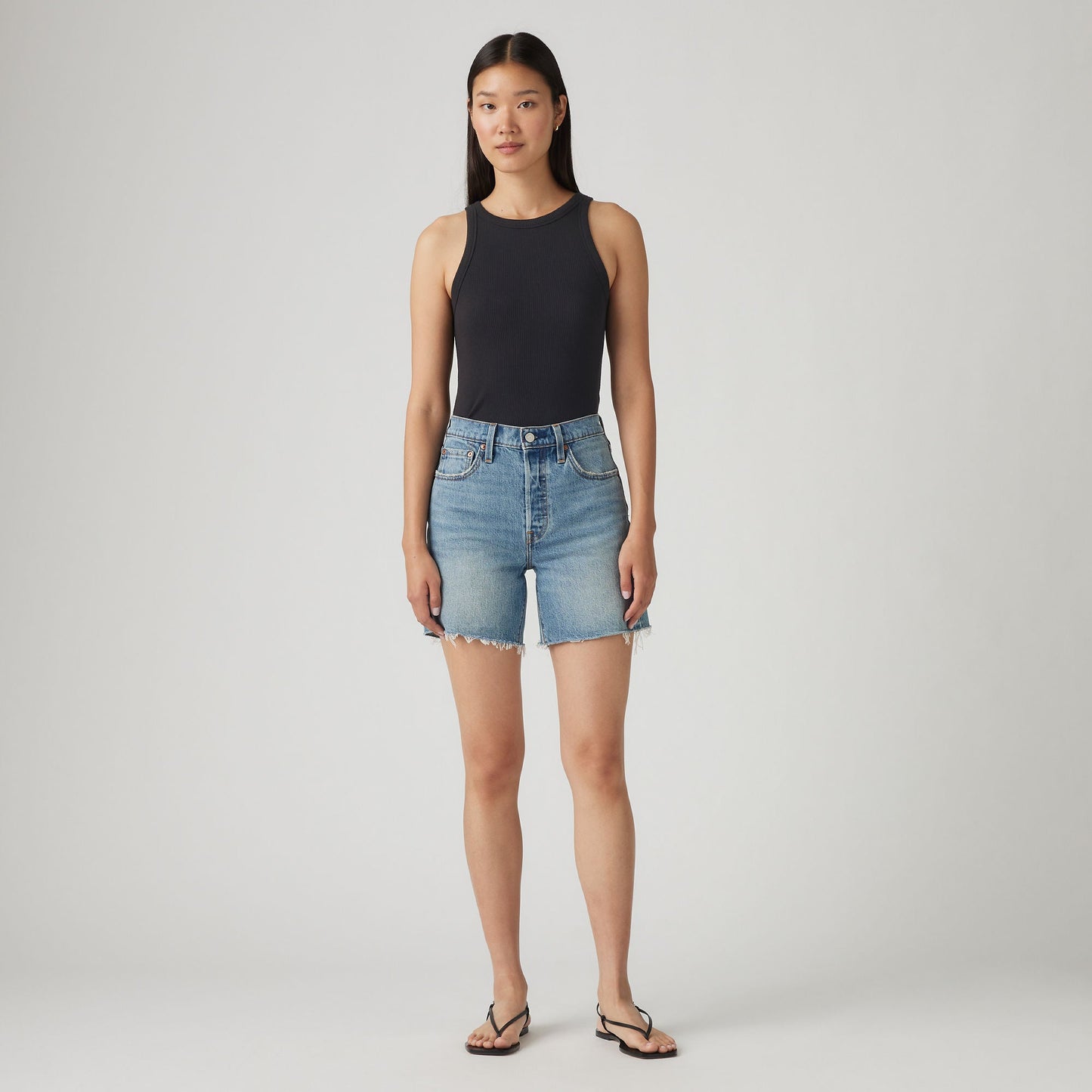 Levi's® Women's 501® Original High-Rise Mid-Thigh Jean Shorts