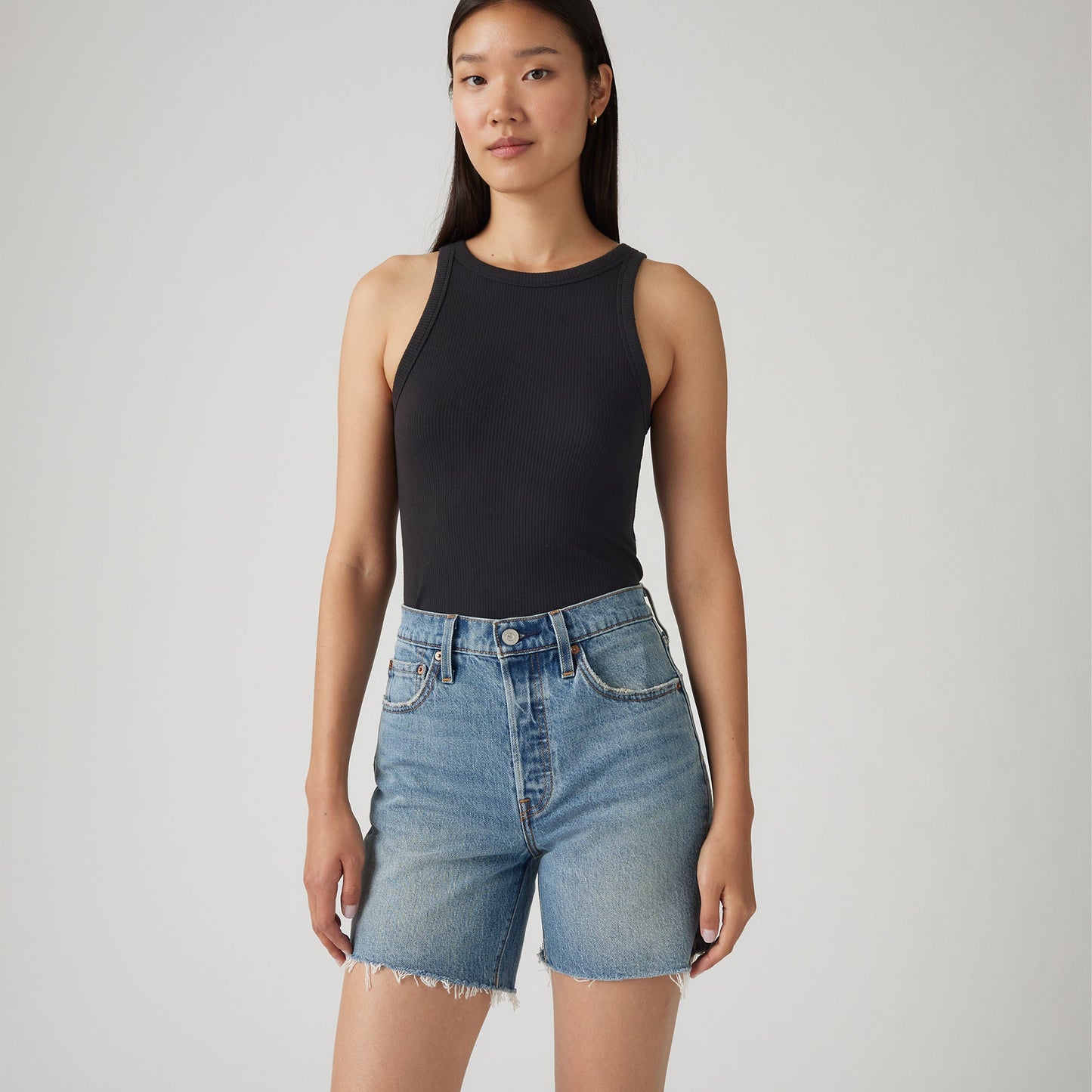 Levi's® Women's 501® Original High-Rise Mid-Thigh Jean Shorts