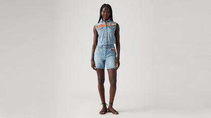 Levi's® Women's 501® Original High-Rise Mid-Thigh Jean Shorts