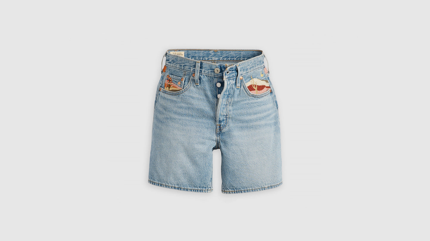 Levi's® Women's 501® Original High-Rise Mid-Thigh Jean Shorts