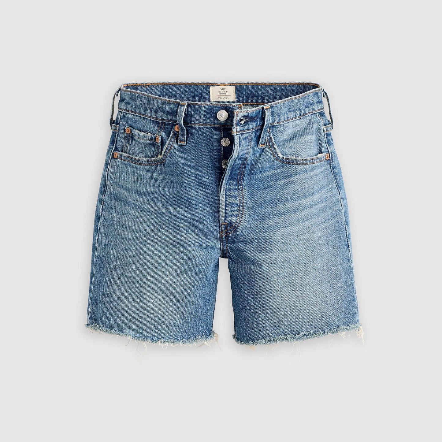 Levi's® Women's 501® Original High-Rise Mid-Thigh Jean Shorts