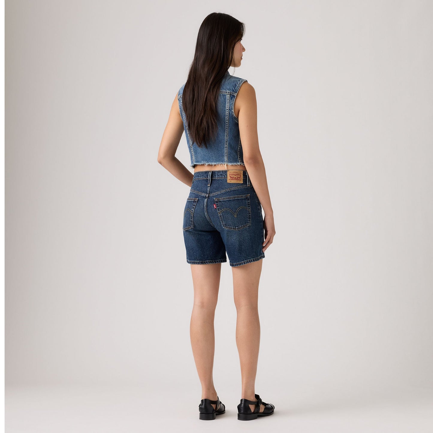 Levi's® Women's 501® Original High-Rise Mid-Thigh Jean Shorts