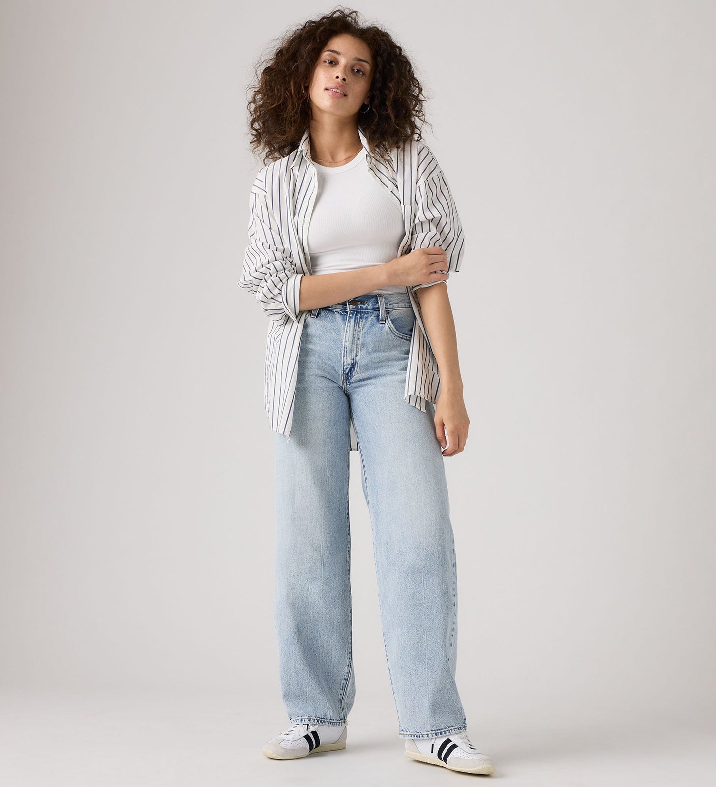 Levi's® Women's Baggy Dad Jeans - Light Indigo | Levi's SG
