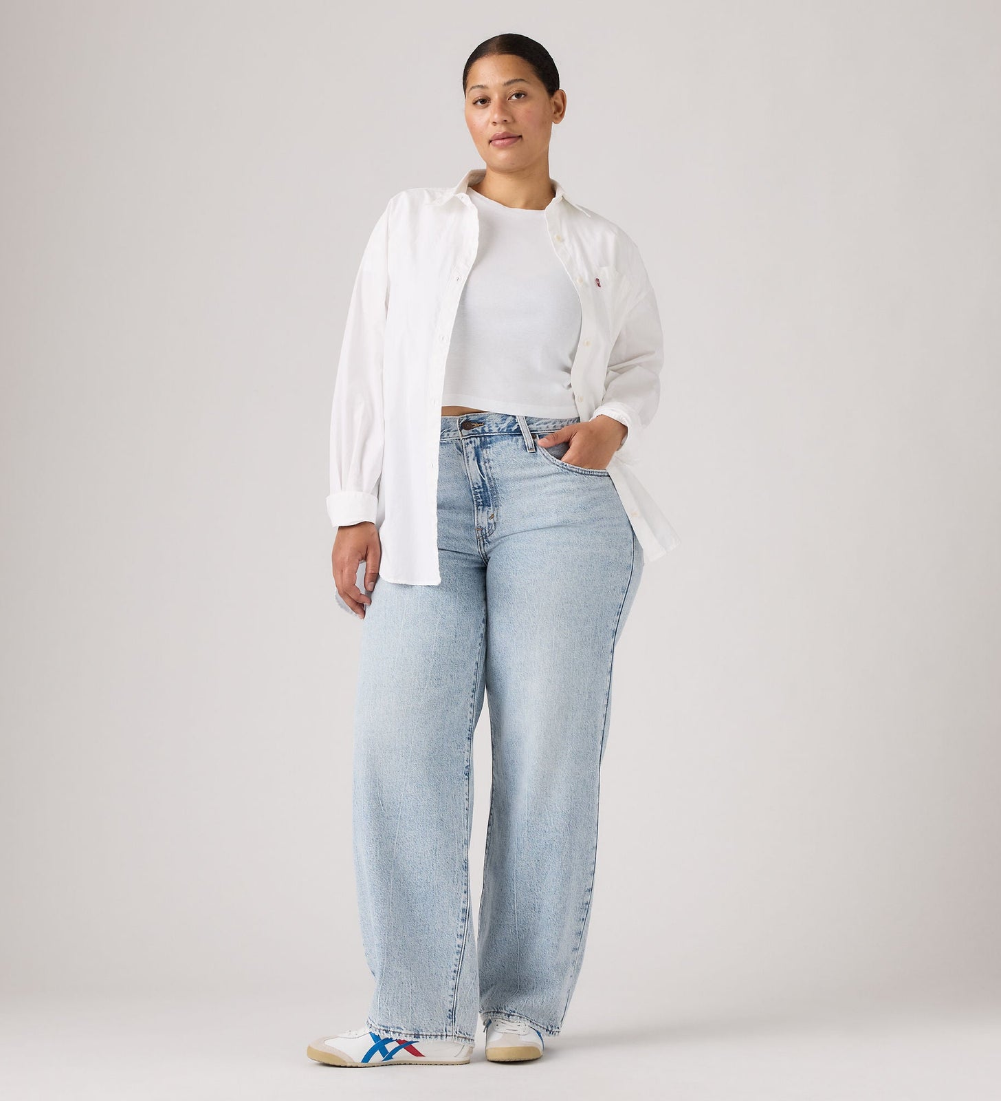 Levi's® Women's Baggy Dad Jeans - Light Indigo | Levi's SG