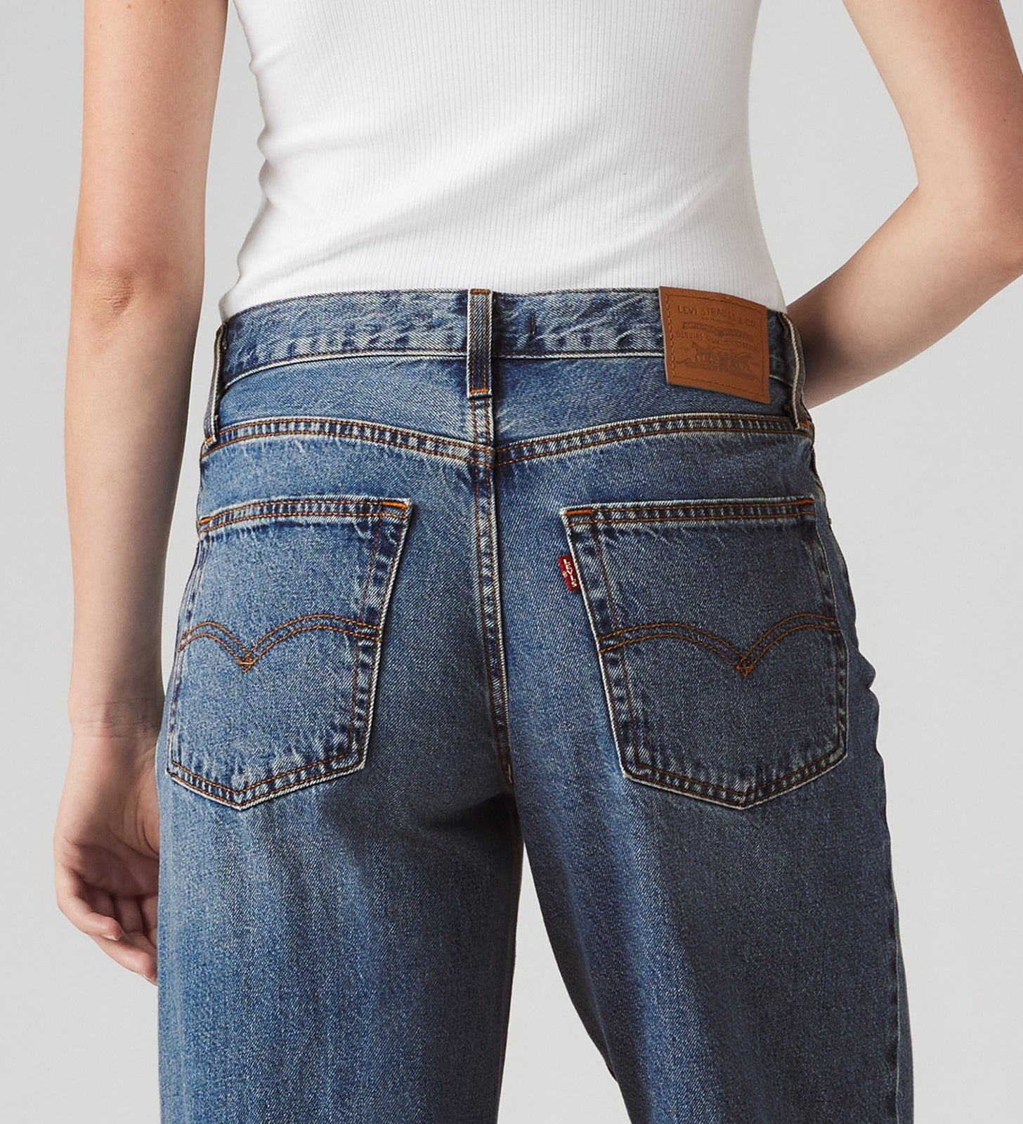 Levi's® Women's Baggy Dad Jeans - Dark Indigo | Levi's SG