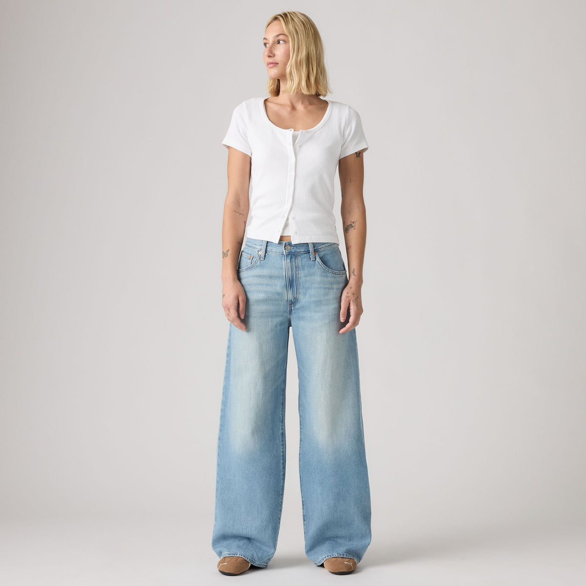 Levi's® Women's Cinch Wide-Leg Jeans