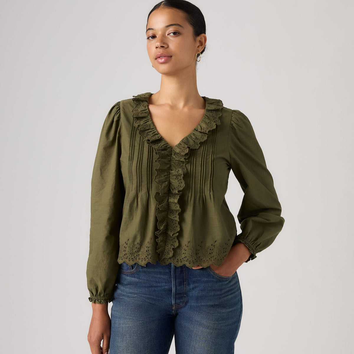 Levi's® Women's Claire Long-Sleeve Blouse