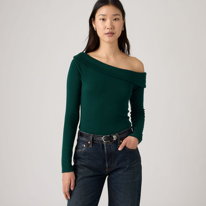 Levi's® Women's Clara Off-Shoulder Long-Sleeve Top