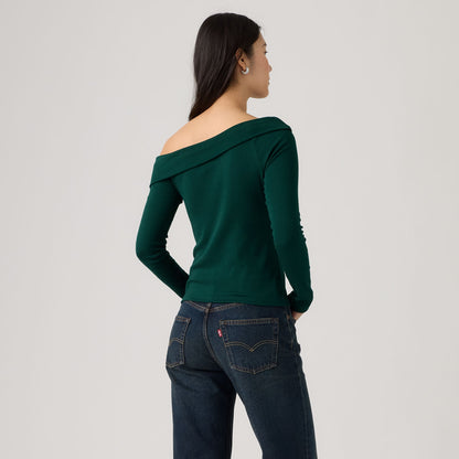 Levi's® Women's Clara Off-Shoulder Long-Sleeve Top