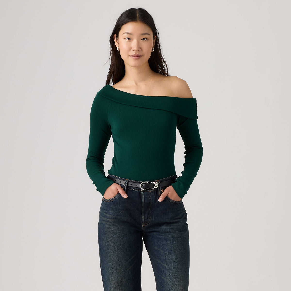 Levi's® Women's Clara Off-Shoulder Long-Sleeve Top