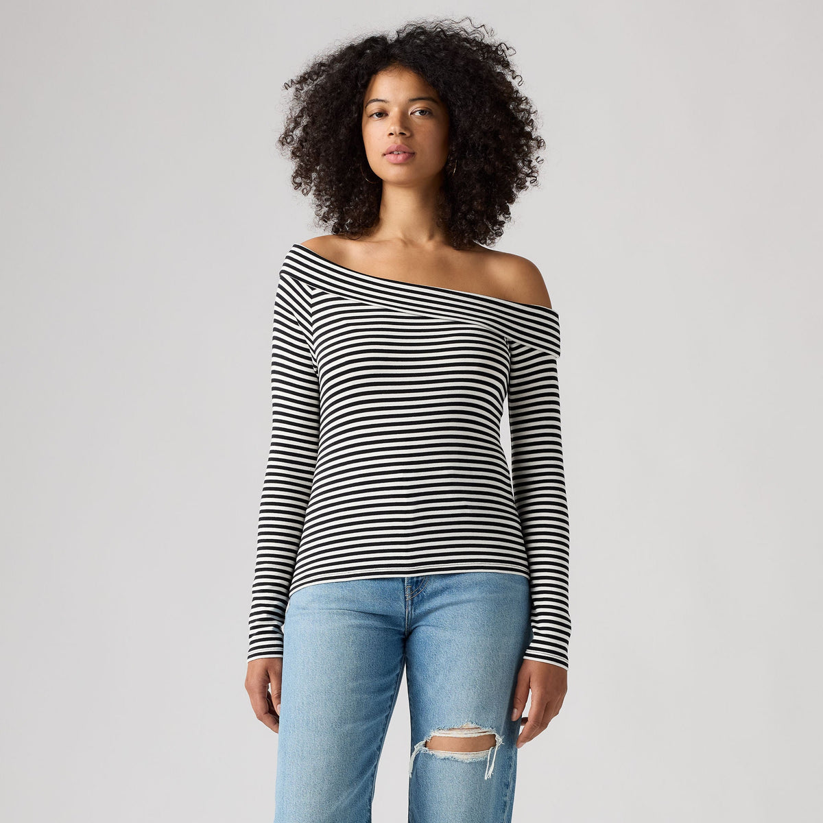 Levi's® Women's Clara Off-Shoulder Long-Sleeve Top