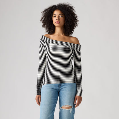 Levi's® Women's Clara Off-Shoulder Long-Sleeve Top