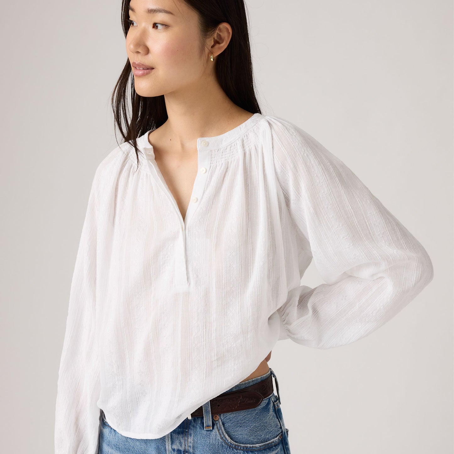 Levi's® Women's Clover Long-Sleeve Blouse