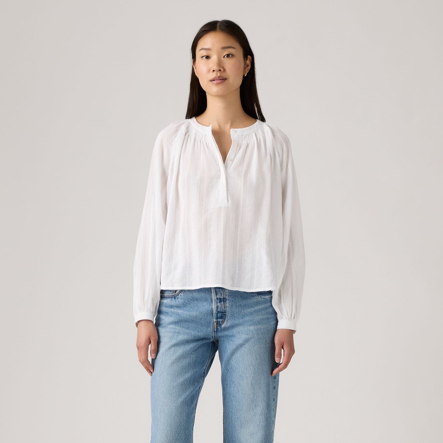 Levi's® Women's Clover Long-Sleeve Blouse