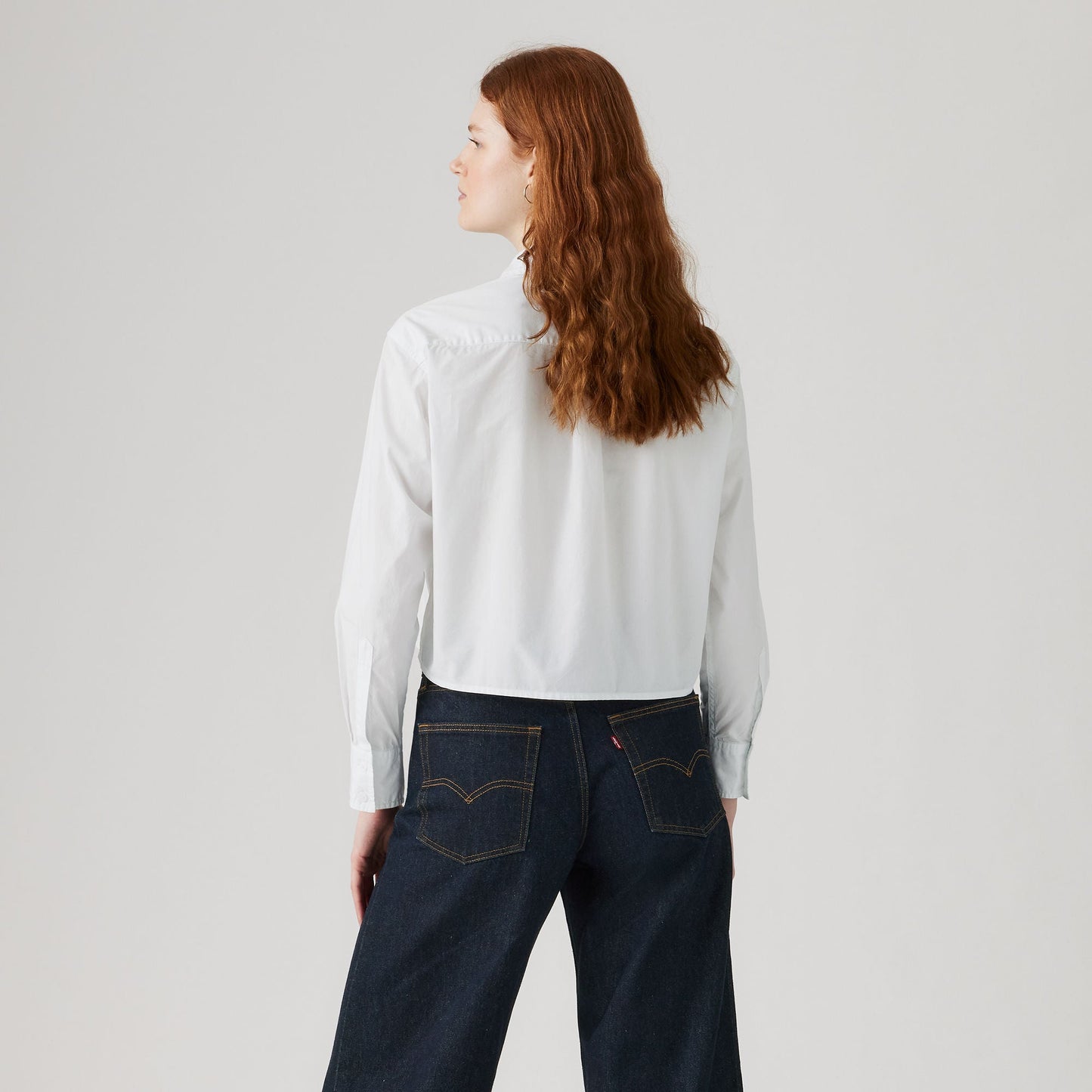Levi's® Women's Cropped Harlie Tuxedo Shirt
