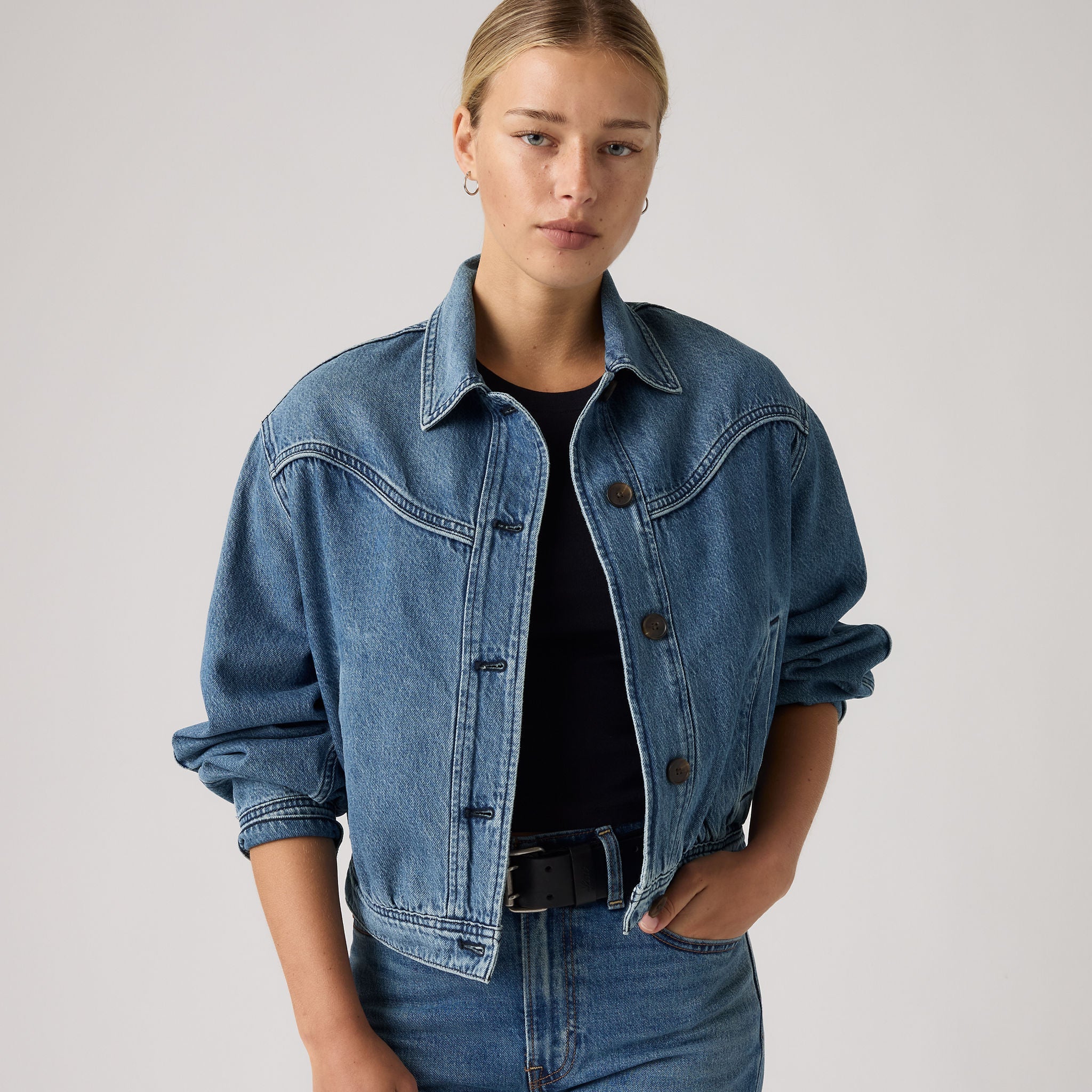 Levi's® Women's Dani Western Harrington Jacket - Multicolor