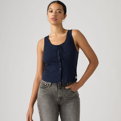 Levi's® Women's Dry Goods Pointelle Lace Tank