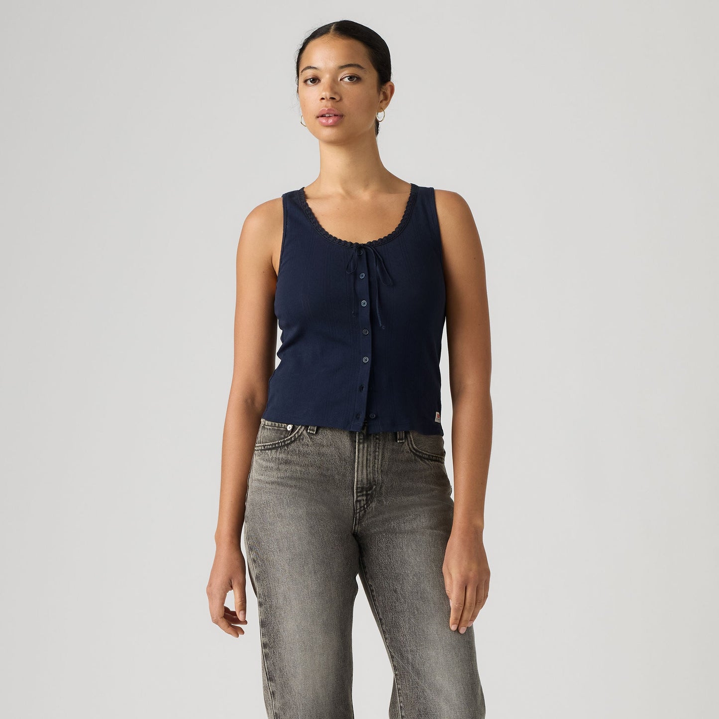 Levi's® Women's Dry Goods Pointelle Lace Tank
